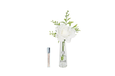 NEW Summer Rose in White & Silver | SRS01